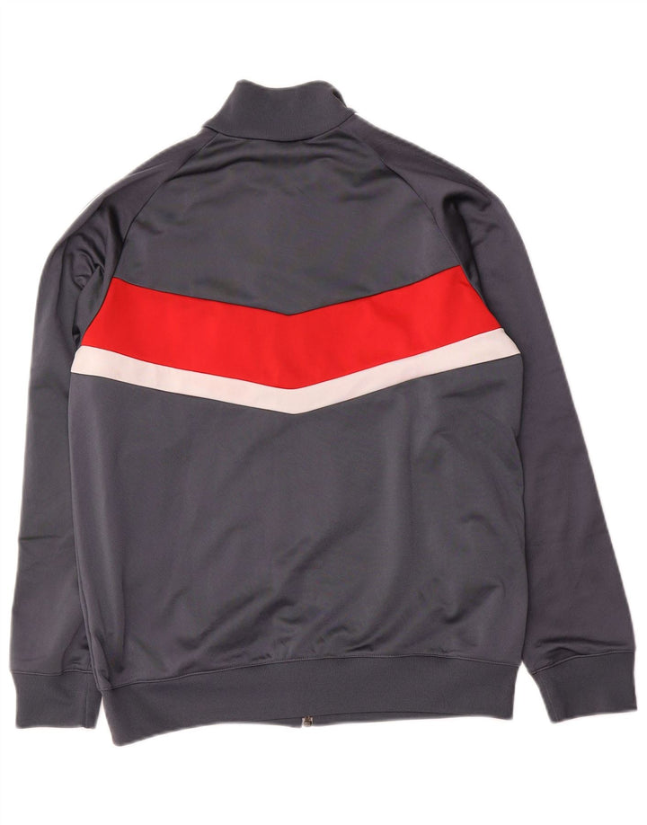 Ανδρική αθλητική φόρμα Adidas Top Jacket Μικρό Γκρι Colorblock Πολυεστέρας