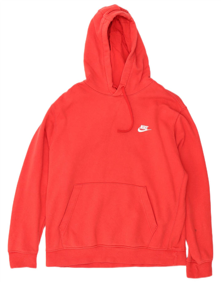 Ανδρικό φούτερ Nike, μεγάλο κόκκινο βαμβακερό