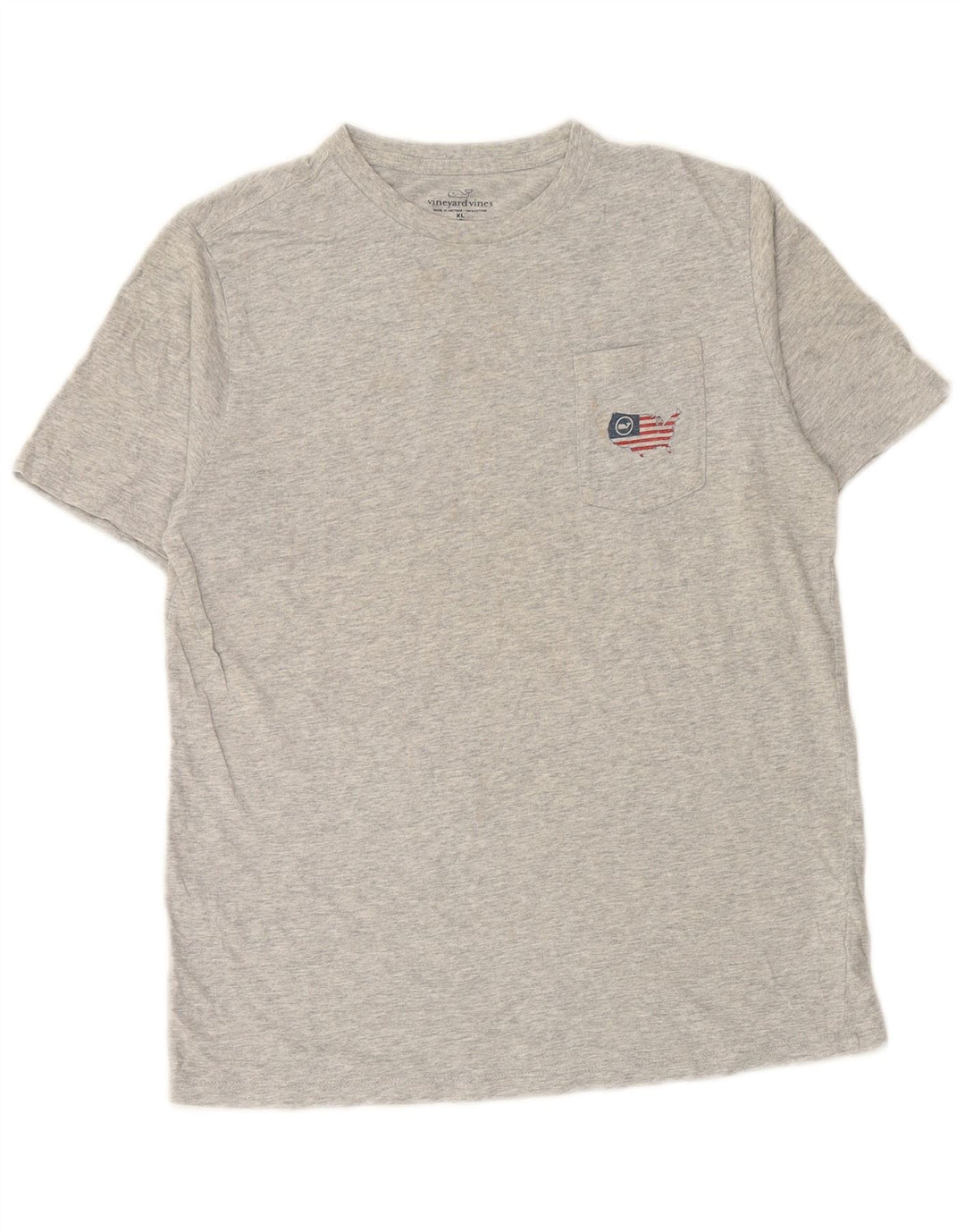 VINEYARD VINES Γραφικό μπλουζάκι για αγόρια Top 15-16 ετών XL Grey Colourblock