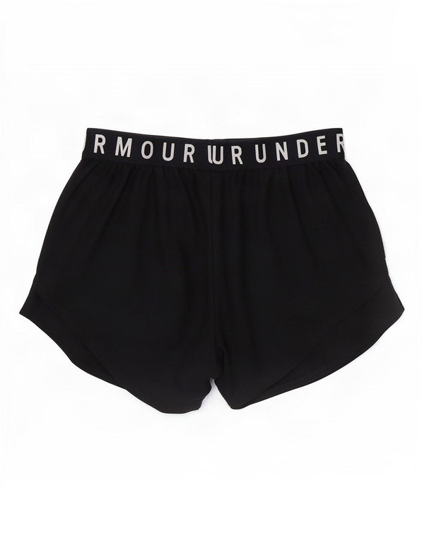 Under Armour Γυναικείο Heat Gear Graphic Sport σορτς UK 8 Small μαύρο