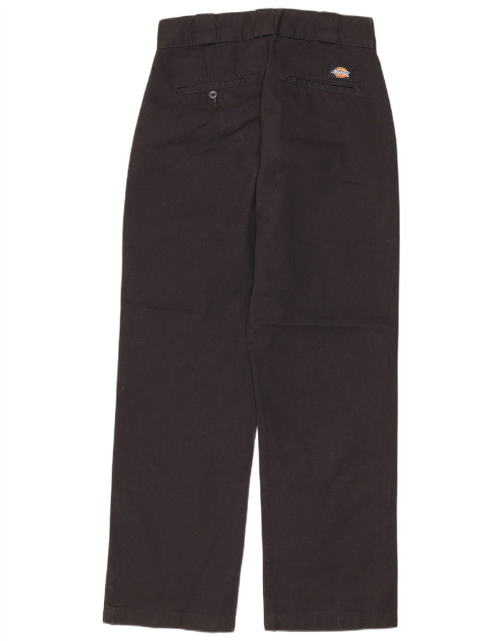 Dickies Γυναικείο ίσιο παντελόνι Chino W26 L26 Μαύρο πολυεστέρα