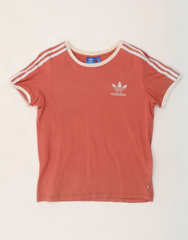 Ανδρικό T-Shirt Adidas Top UK 6 XS Πορτοκαλί βαμβακερό