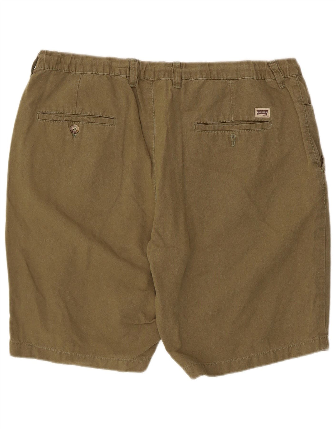Carrera Ανδρικό σορτς Chino XL W38 Χακί βαμβακερό