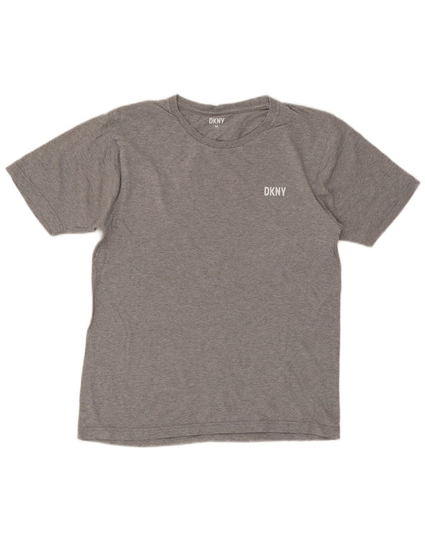 Ανδρικό T-Shirt Dkny Top Μεσαίο γκρι βαμβακερό
