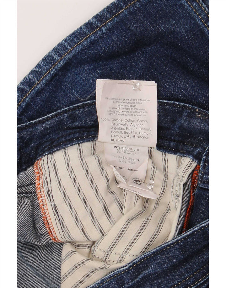 Replay Ανδρικό ίσιο τζιν W31 L34 Navy Blue Cotton