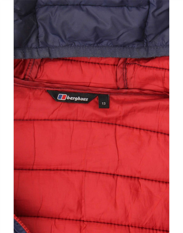 Μπουφάν Berghaus Boys με κουκούλα με επένδυση 12-13 ετών Navy Blue