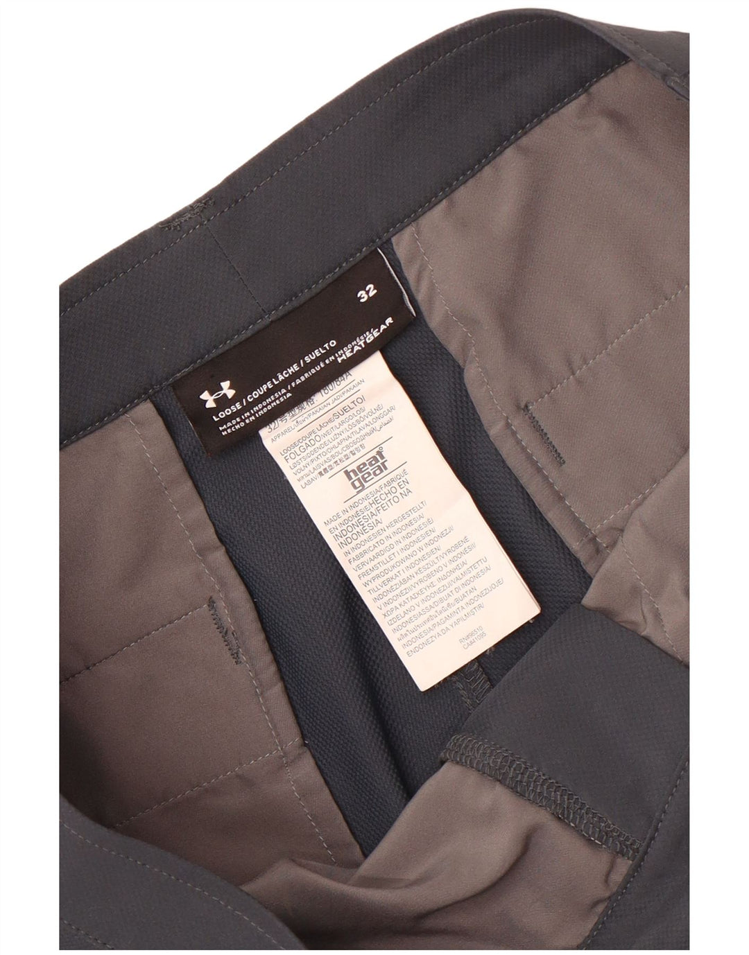 Under Armour Ανδρικό Heat Gear Casual σορτς W32 Μεσαίο γκρι πολυεστέρα