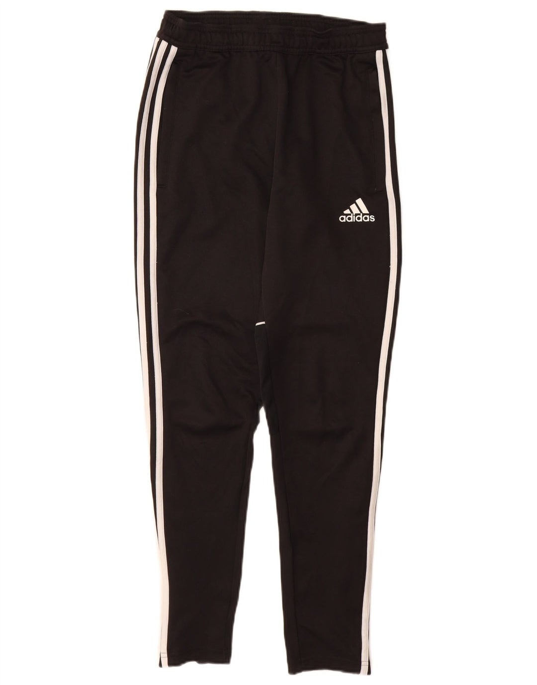 Γυναικεία αθλητική φόρμα ADIDAS Παντελόνι UK 6 XS Μαύρο Πολυεστέρας