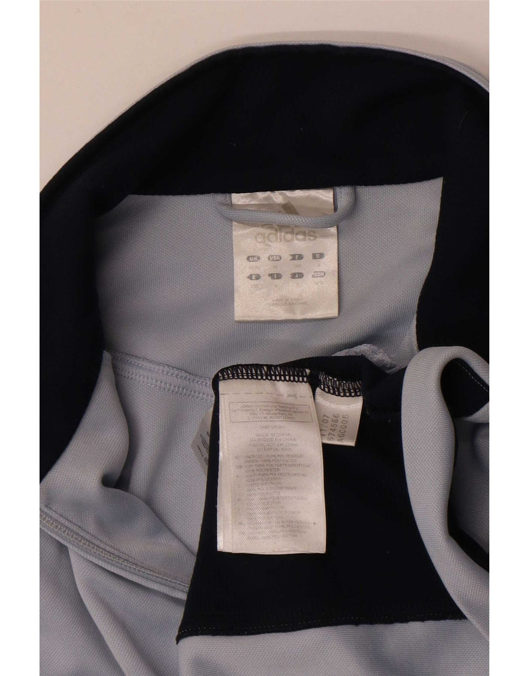 Ανδρική φόρμα Adidas Top Jacket UK 40/42 Medium Grey Colorblock Polyester