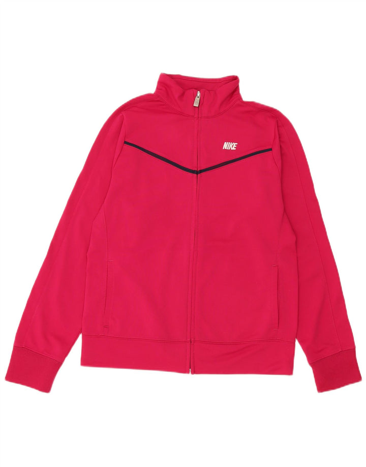 Κοριτσίστικη φόρμα Nike Top Jacket 13-14 Years Pink Polyester