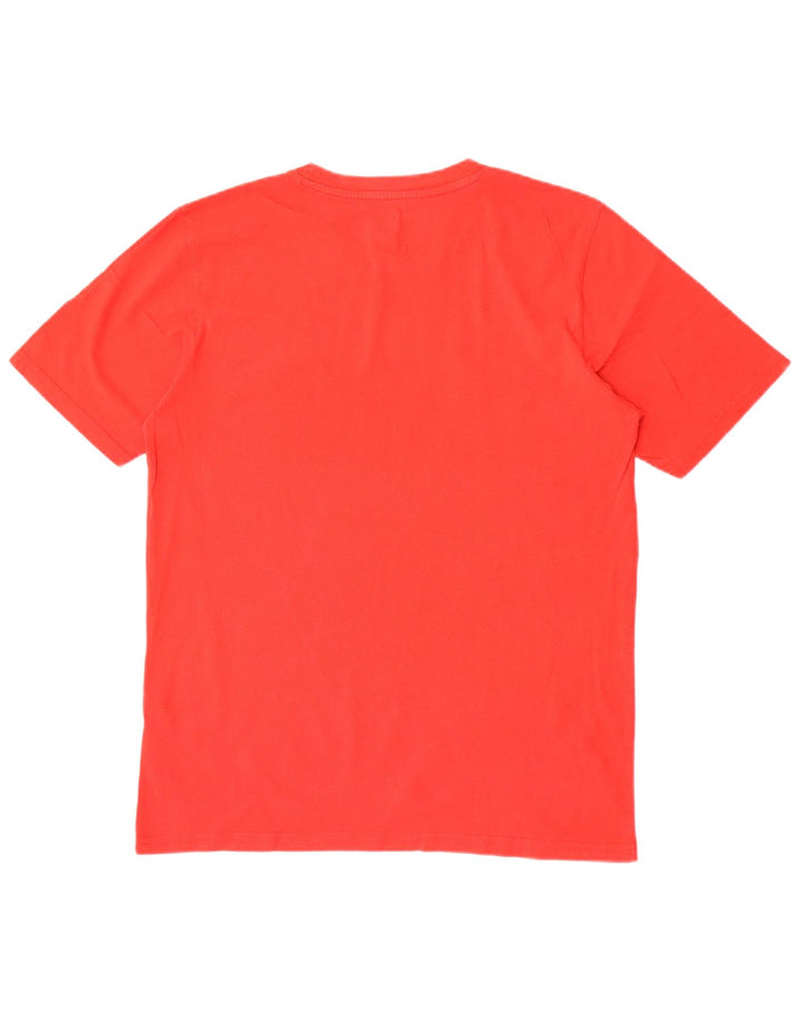 Lee Ανδρικό γραφικό T-Shirt Top μεγάλο κόκκινο βαμβακερό