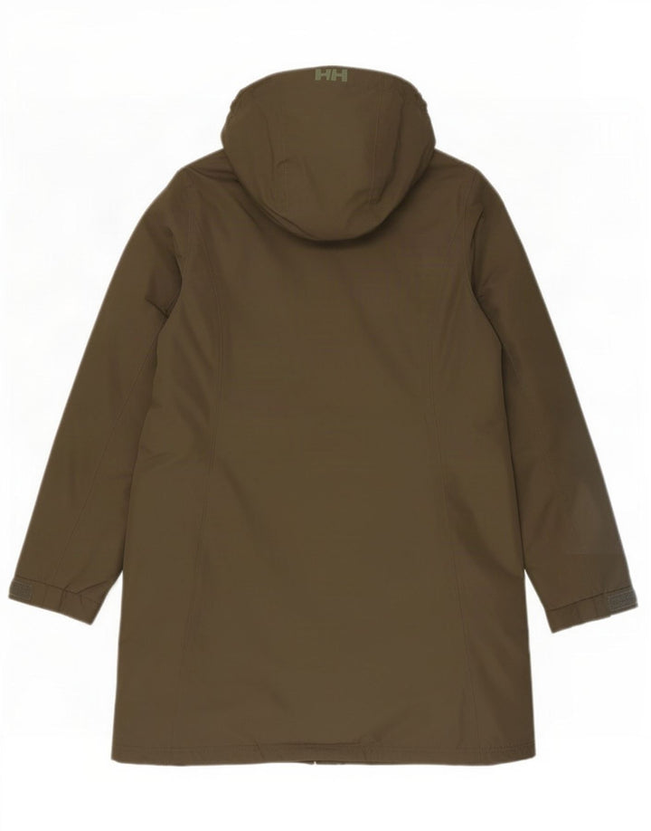 Helly Hansen Γυναικείο παλτό με κουκούλα UK 14 Medium Khaki Polyester