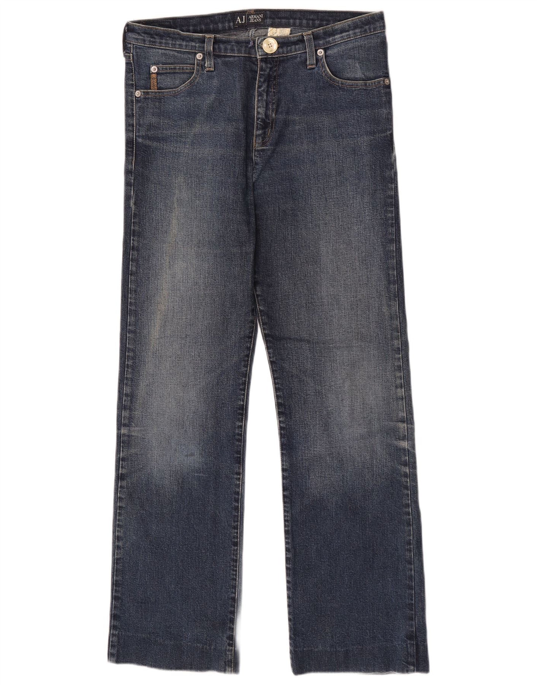 Armani Γυναικείο ίσιο τζιν W29 L29 Μπλε βαμβακερό