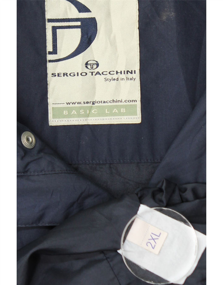 Sergio Tacchini Ανδρικό Utility Jacket UK 44 2XL Navy Blue
