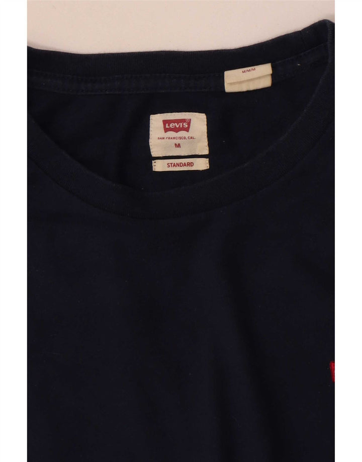 Ανδρικό μπλουζάκι Levi's Standard Top Medium Navy Blue