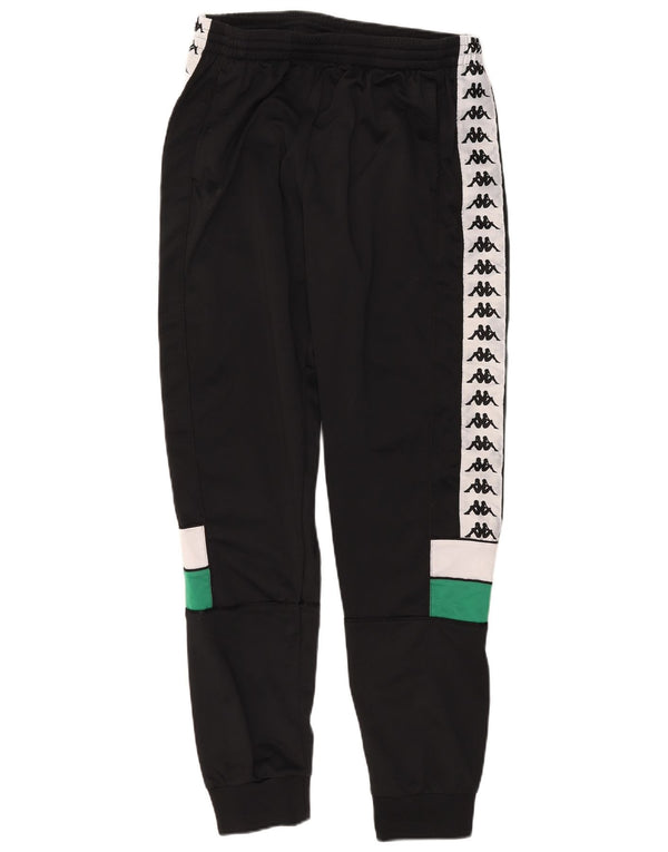 Ανδρική φόρμα γραφικής Kappa Παντελόνι Joggers XL Black Colourblock