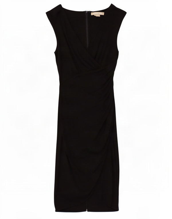 Michael Kors Γυναικείο Αμάνικο Φόρεμα US 6 Medium Μαύρο