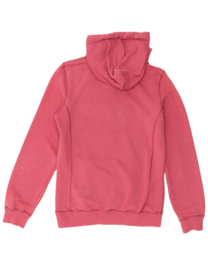 Fat Face Γυναικείο Γραφικό Hoodie Jumper UK 12 Medium Pink