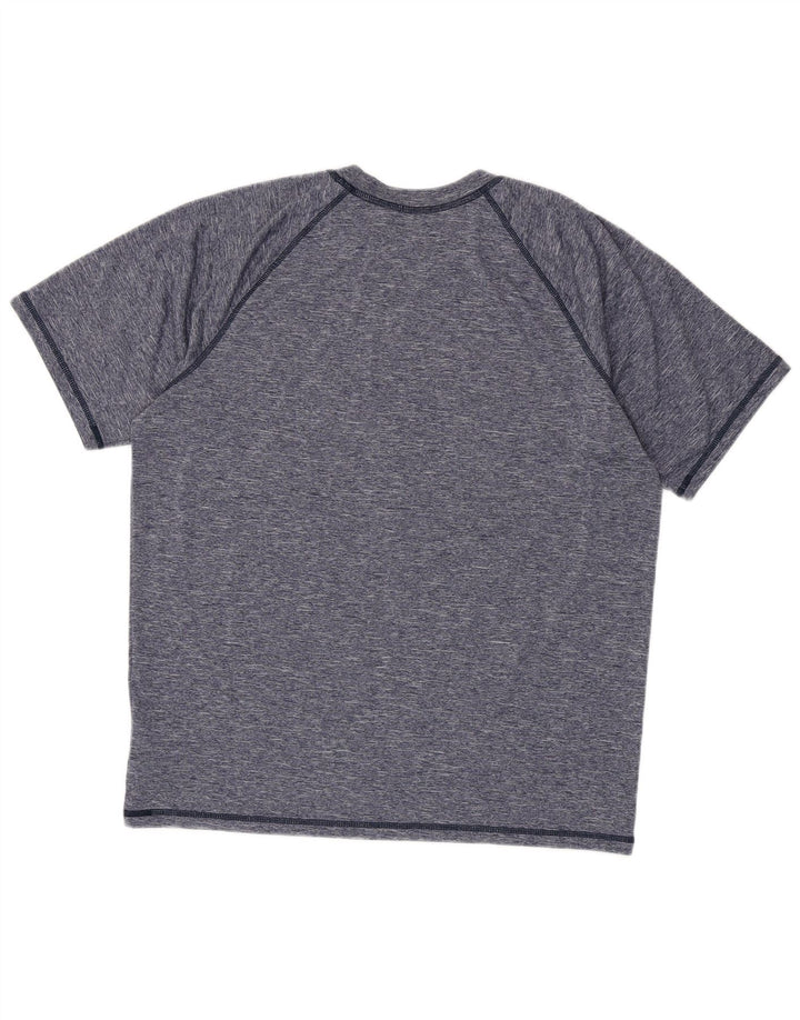 Ανδρικό μπλουζάκι Nike Dri Fit Top μεγάλο μπλε ναυτικό πολυεστέρας