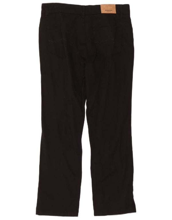 Ανδρικό ίσιο casual παντελόνι Carrera W36 L33 Μαύρο