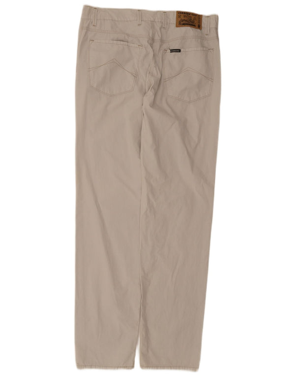 Ανδρικό ίσιο casual παντελόνι Carrera W36 L34 από λευκό βαμβακερό