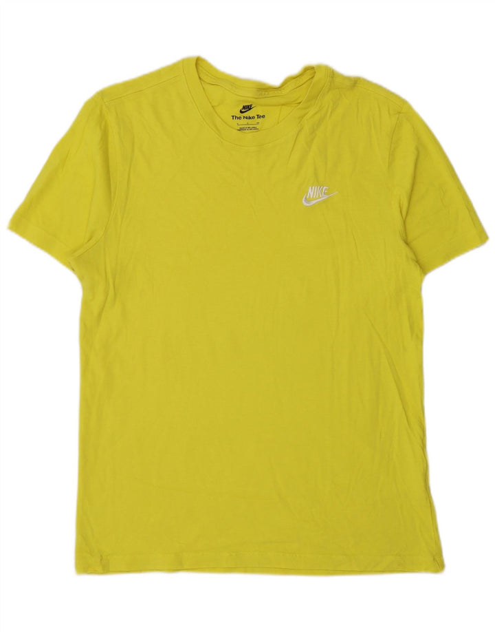 Ανδρικό μπλουζάκι Nike τοπ μικρό κίτρινο