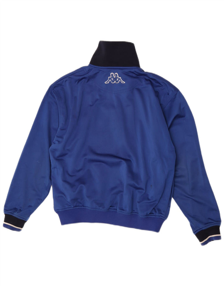 Kappa Boys αθλητική φόρμα Top Jacket 12-13 Years XL Blue Colorblock Polyester