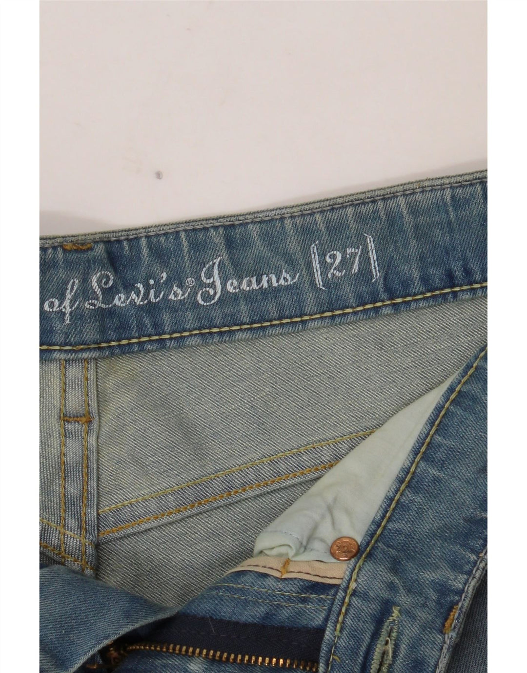 LEVI'S Γυναικείο Skinny Jeans W27 L32 Μπλε