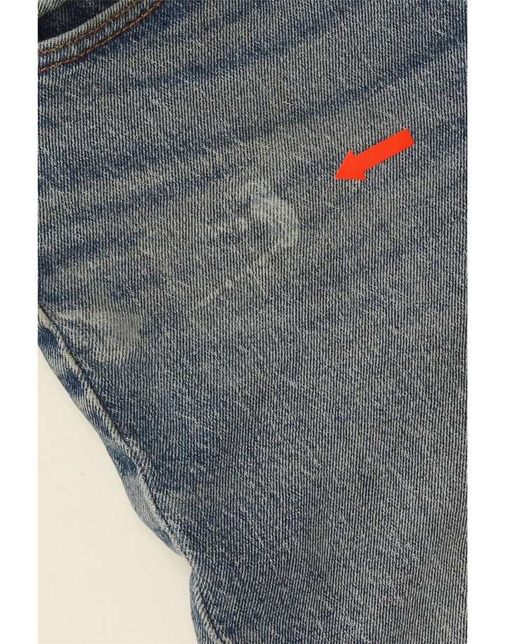 Levi's Mens 501 Straight Jeans W27 L30 Blue Cotton