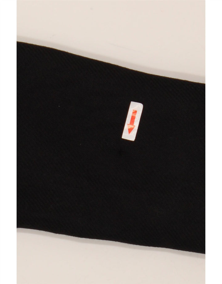 Zara Γυναικείο Πανωφόρι UK 14 Medium Black Wool
