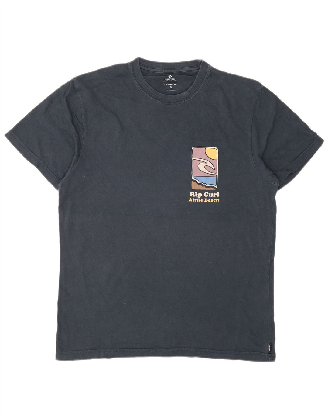 Ανδρικό μπλουζάκι Rip Curl Standard Fit, γραφικό μπλουζάκι, Μικρή Navy Blue Beach