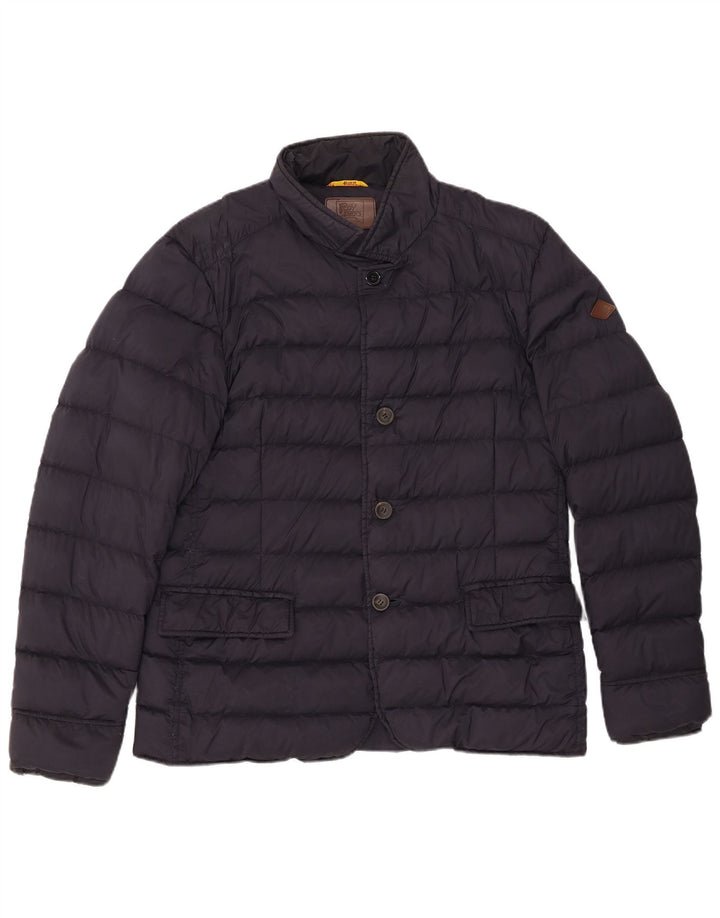 Roy Rogers Ανδρικό μπουφάν με επένδυση IT 52 XL Navy Blue Nylon