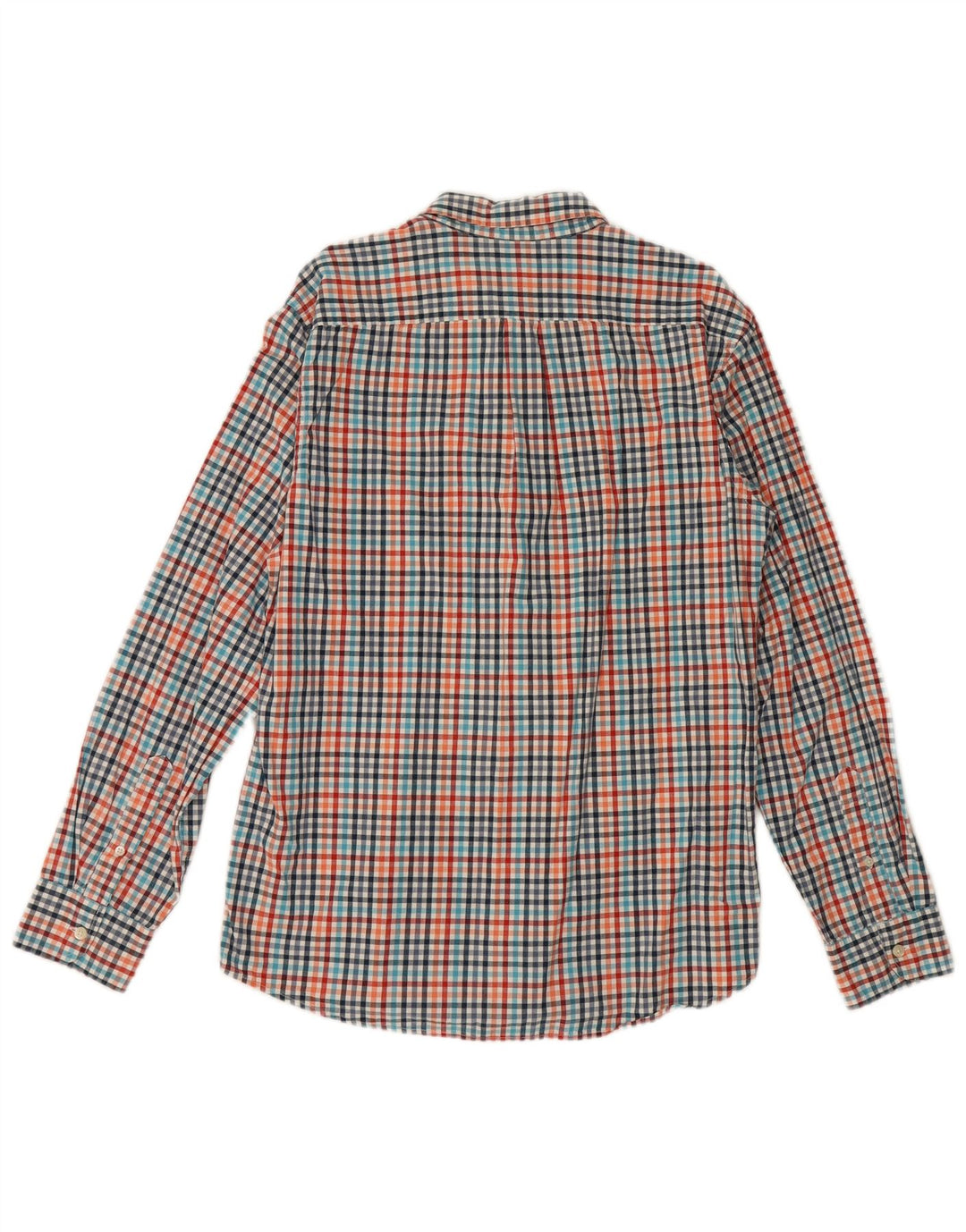 Ανδρικό πουκάμισο Gap Slim Fit Μεγάλο πολύχρωμο βαμβακερό Gingham