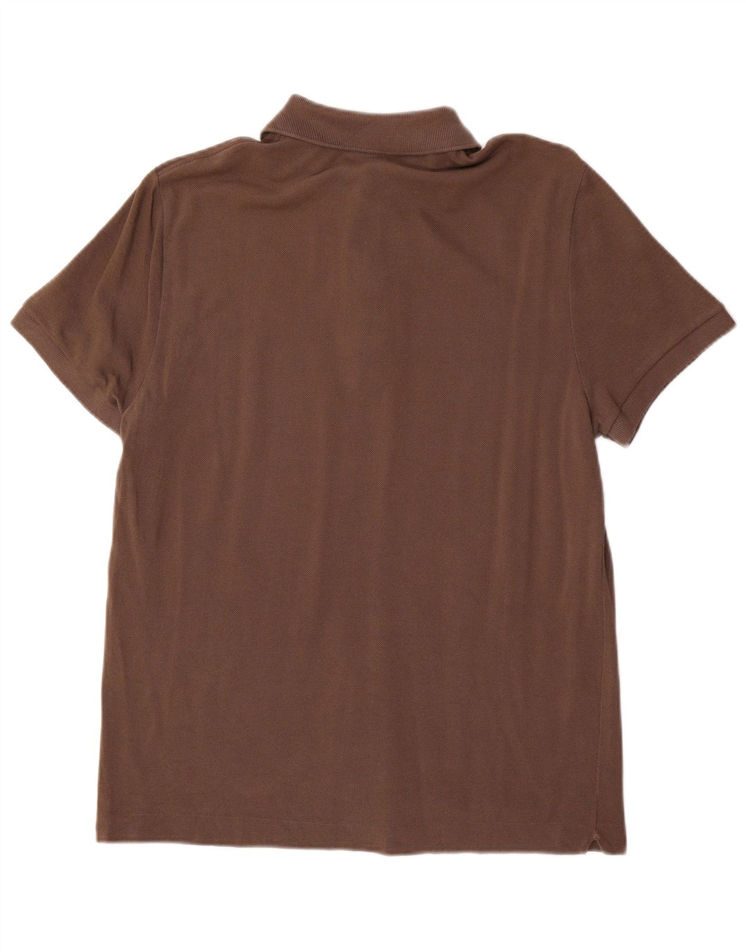 Lacoste Ανδρικό πουκάμισο Polo Slim Fit Μέγεθος 5 Μεγάλο καφέ βαμβακερό