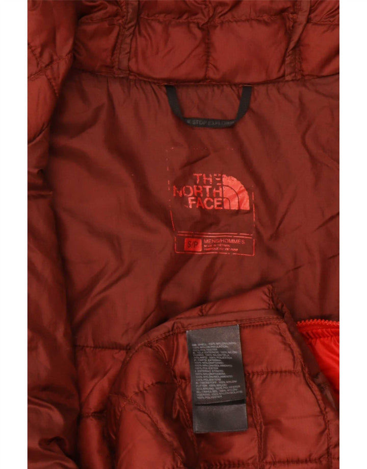 Ανδρικό μπουφάν με κουκούλα North Face UK 36 Small Red Nylon