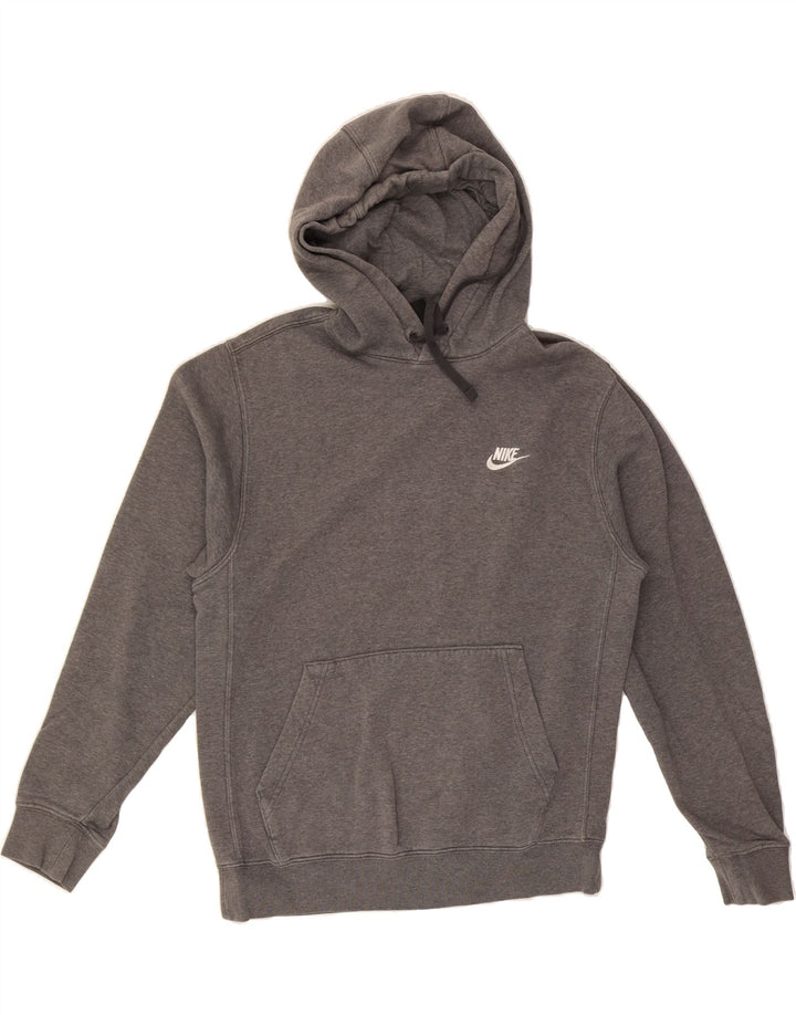 NIKE Mens Hoodie Jumper Small Grey Vintage Nike and Second-Hand Nike from Messina Hembry 