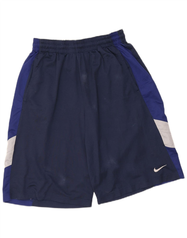 Ανδρικό αθλητικό σορτς Nike Dri Fit Μεγάλο μπλε ναυτικό πολυεστέρα