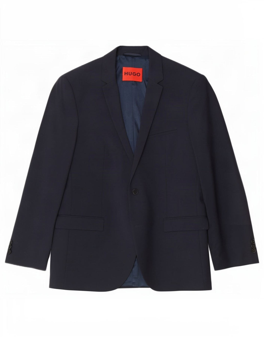 Ανδρικό σακάκι σακάκι Hugo Boss UK 54 2XL Navy Blue Virgin Wool