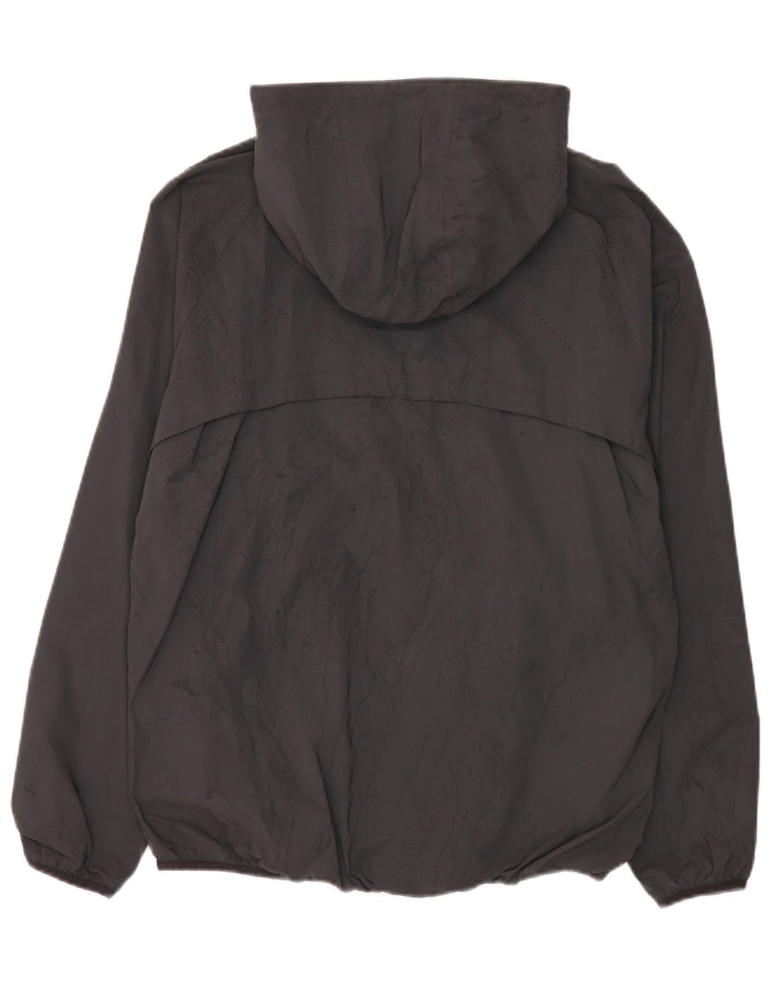 Ellesse Ανδρικό μπουφάν βροχής με κουκούλα UK 38 Medium Grey Polyamide