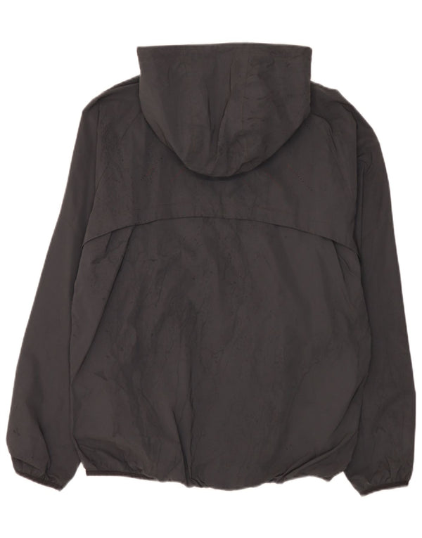 Ellesse Ανδρικό μπουφάν βροχής με κουκούλα UK 38 Medium Grey Polyamide