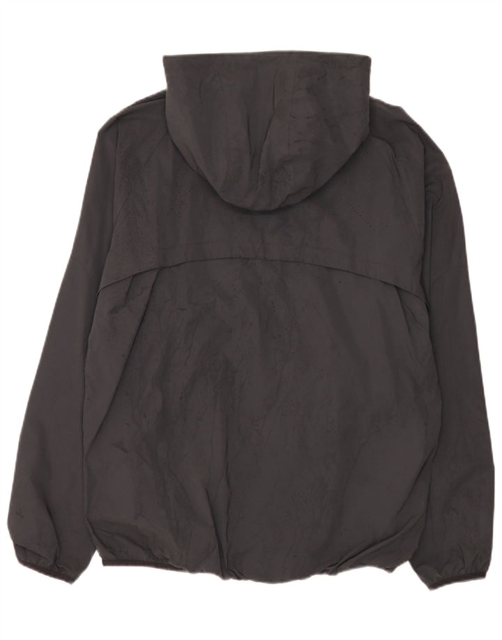 Ellesse Ανδρικό μπουφάν βροχής με κουκούλα UK 38 Medium Grey Polyamide