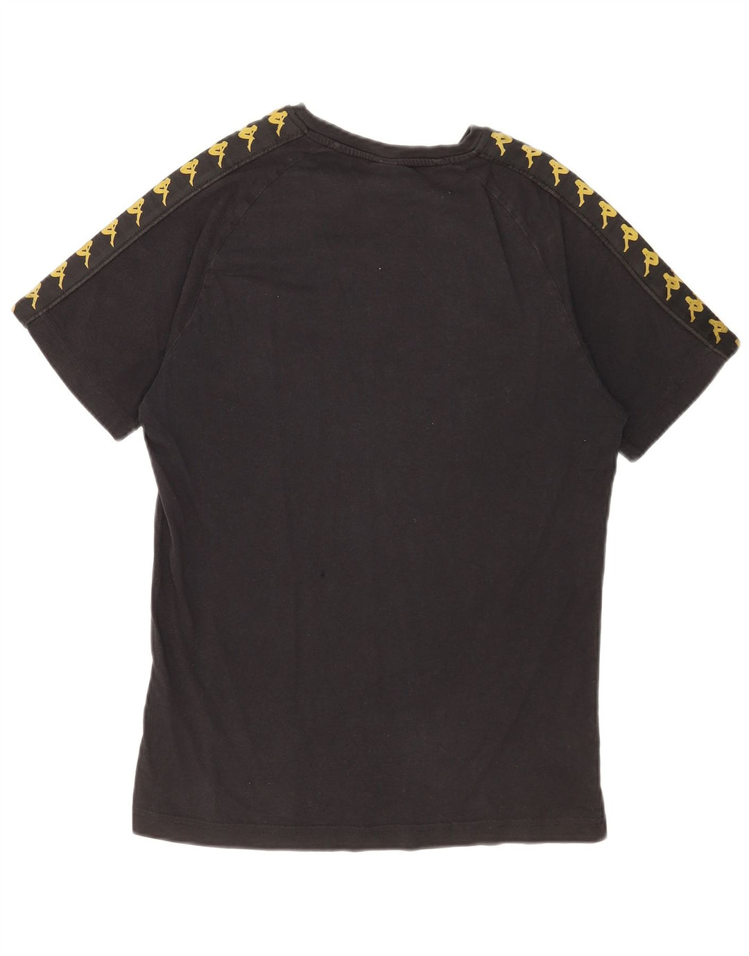 Ανδρικό γραφικό T-Shirt Kappa Top Medium Μαύρο