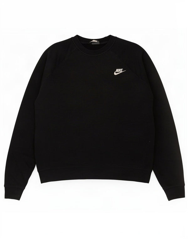Γυναικείο φούτερ Nike Jumper UK 14 Μεσαίο μαύρο βαμβακερό