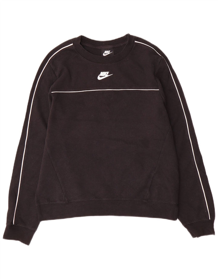 Γυναικείο φούτερ Nike Jumper UK 14 Μεσαίο μαύρο βαμβακερό