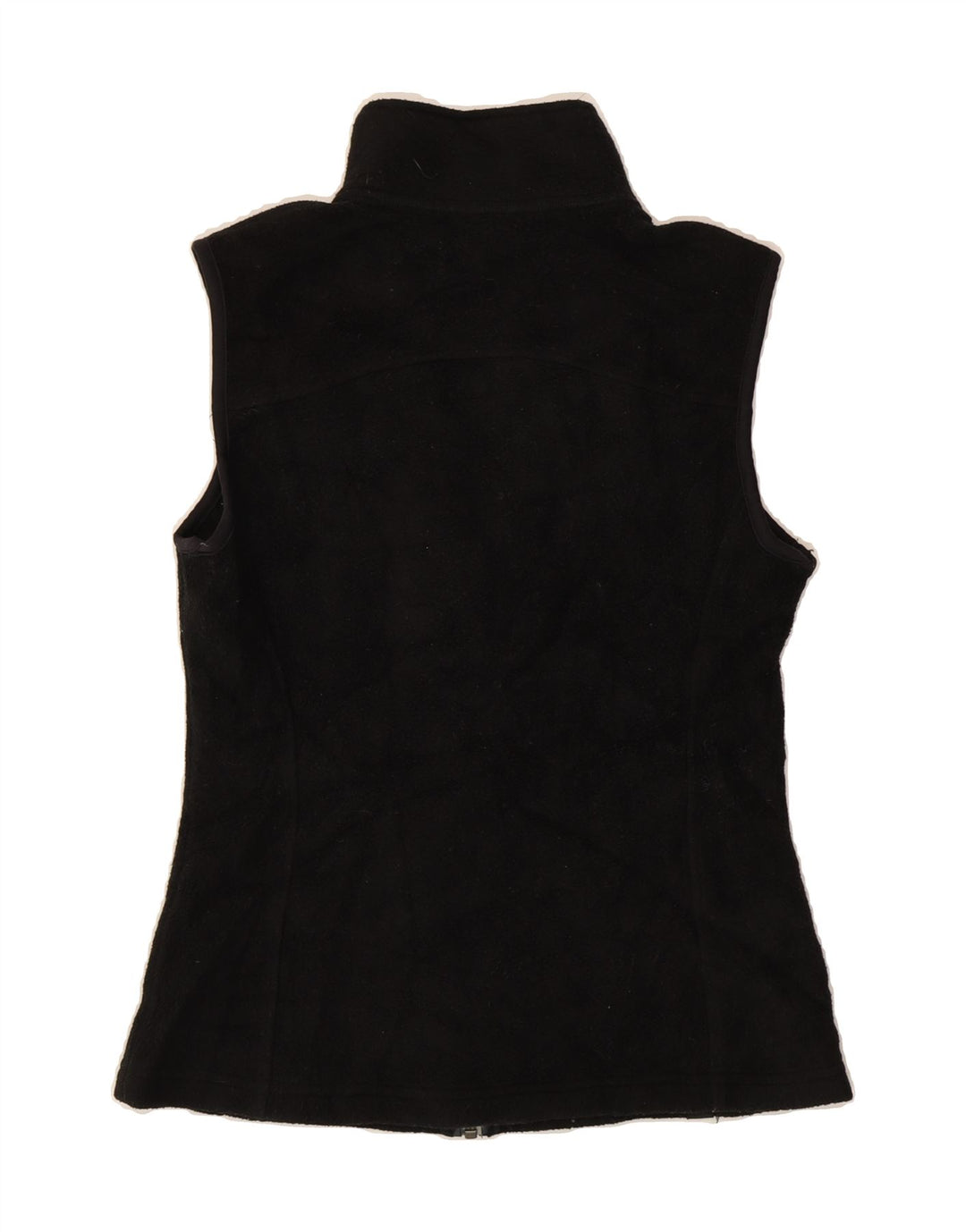 EDDIE BAUER Womens Fleece Gilet UK 6 XS Black Polyester Vintage Eddie Bauer and Second-Hand Eddie Bauer from Messina Hembry 
