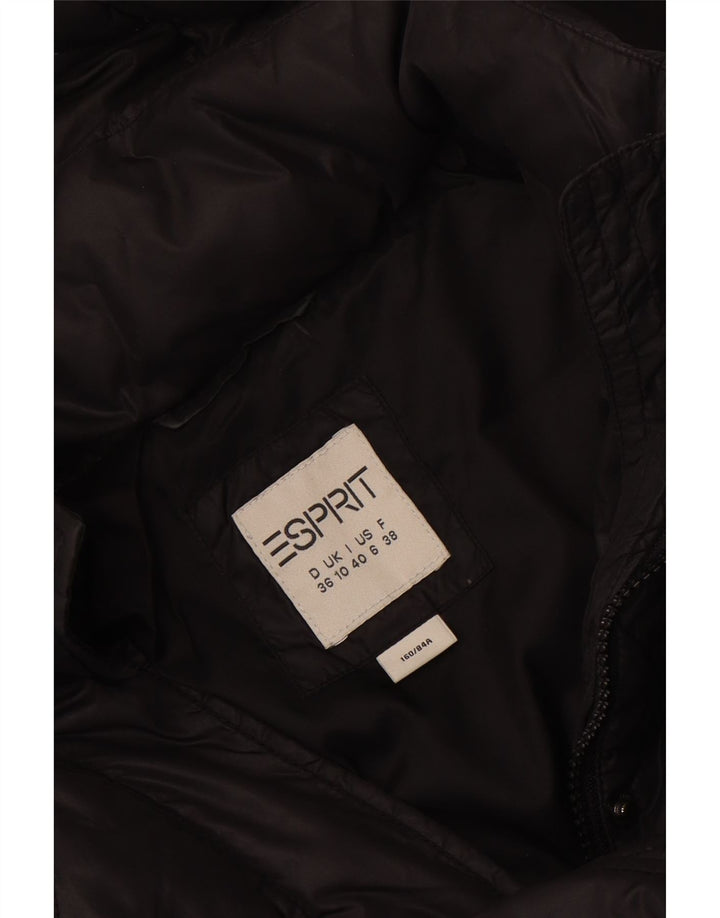 Γυναικείο μπουφάν με κουκούλα ESPRIT UK 10 Small Black