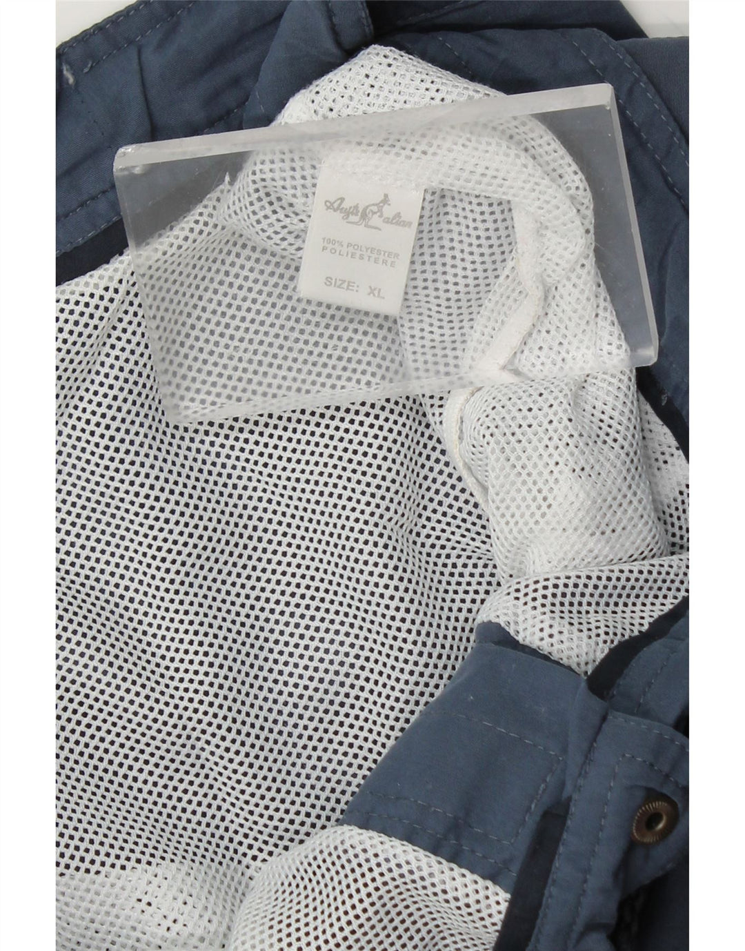 AUSTRALIAN L'ALPINA Ανδρικό γραφικό αθλητικό σορτς XL Navy Blue Polyester