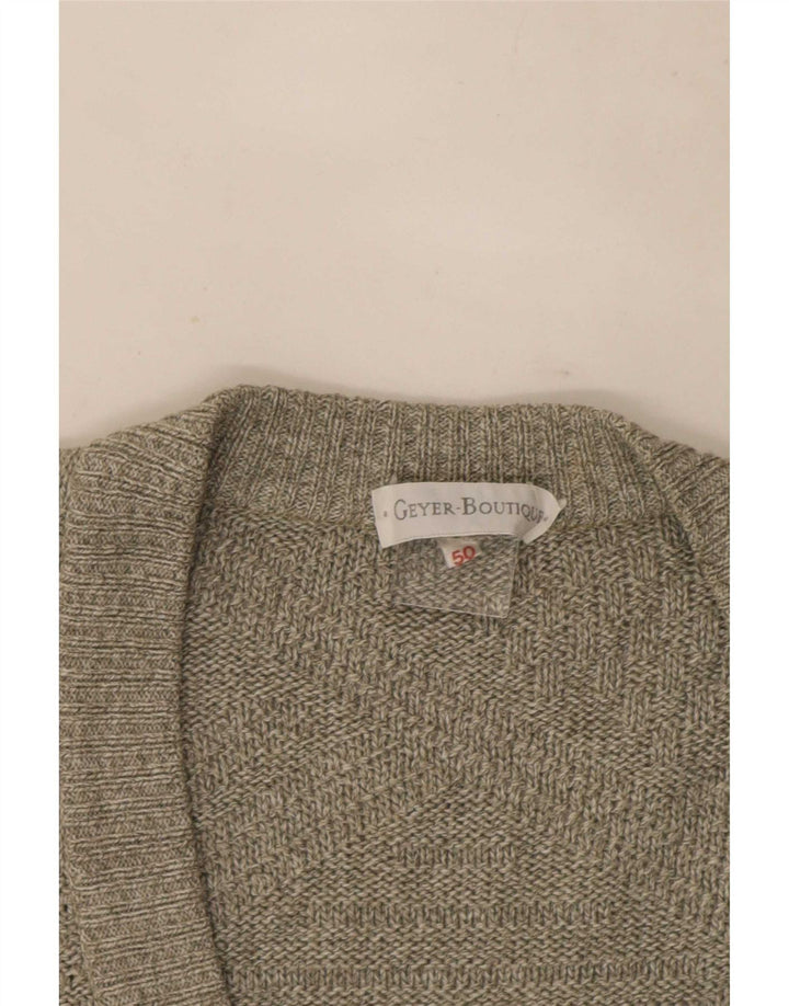 Ανδρική ζακέτα Vintage IT 50 Large Grey