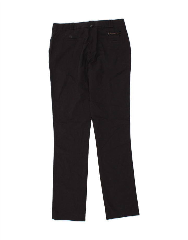 MASSIMO DUTTI Womens Slim Suit Trousers W30 L31 Black Cotton Vintage Massimo Dutti and Second-Hand Massimo Dutti from Messina Hembry 
