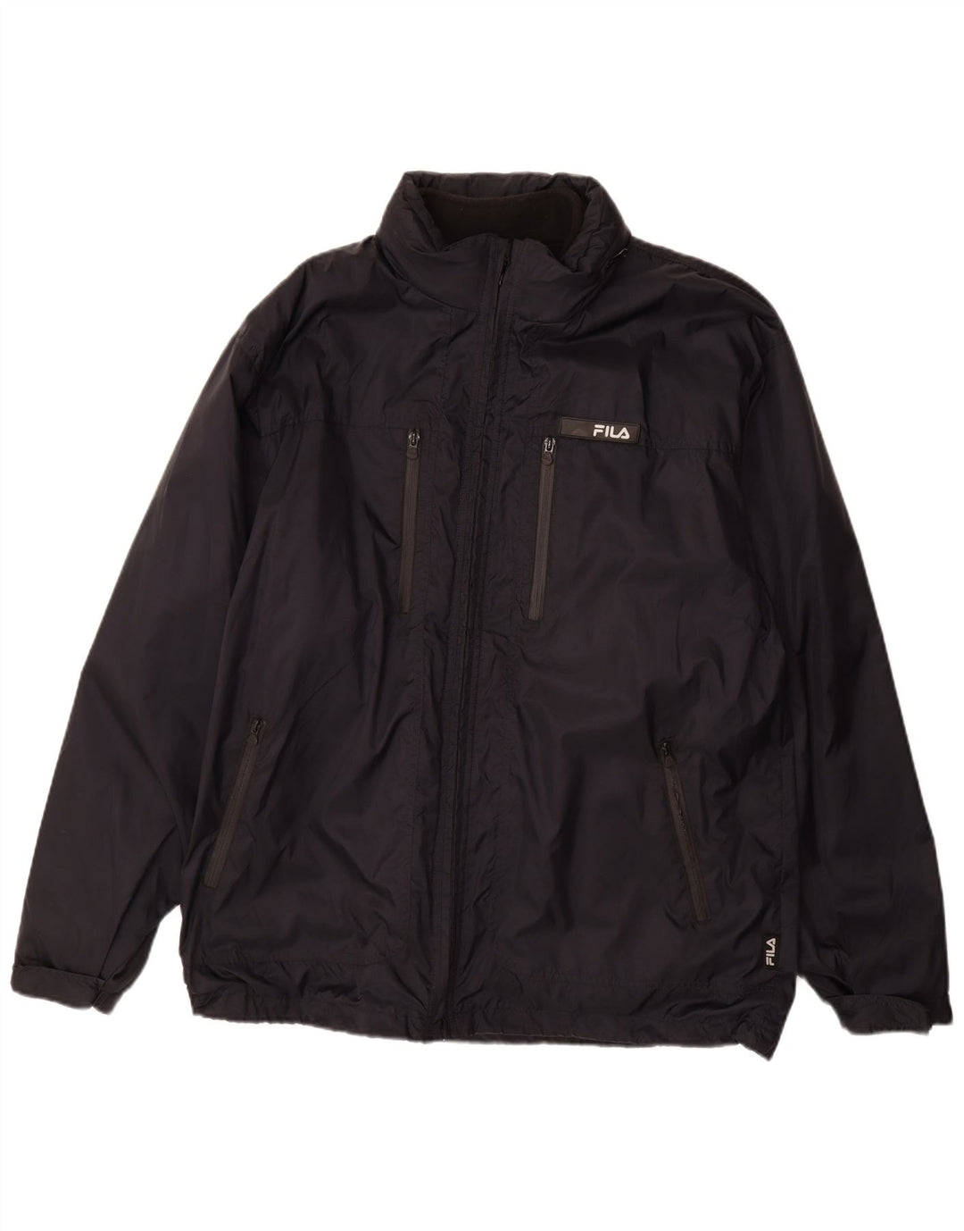 Ανδρικό μπουφάν FILA Windbreaker UK 44 2XL Navy Blue Polyamide